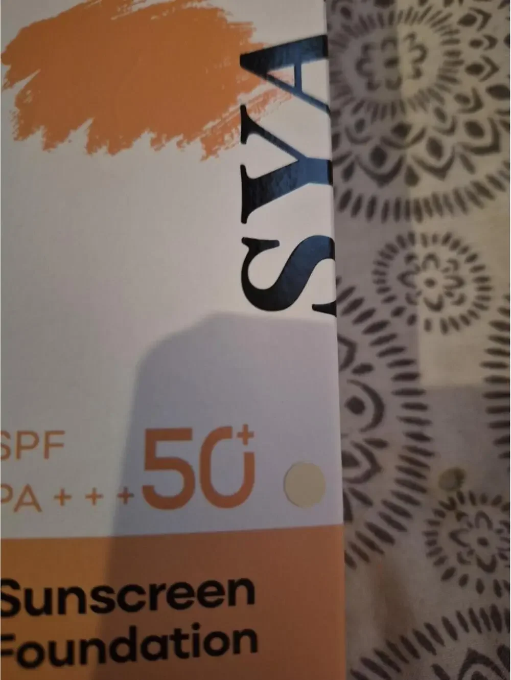 SYABO Sunscreen Foundation 4-in-1 Makeup SPF 50+ PA+++ 50mL 1.7oz Opened